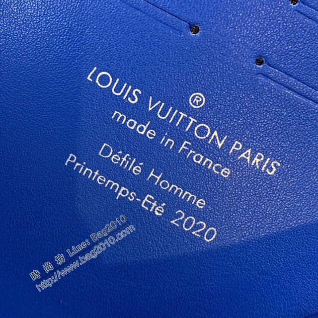 LV專櫃2023新款升級版男士手包 M45480雲朵 路易威登Pochette Voyage手袋手拿包 dn1030